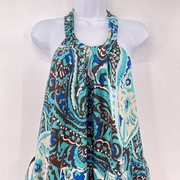 Lane Bryant Plus Halter Paisley Maxi Dress - Picture 4 of 11